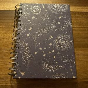 Back to School Spiral Journal by CR Gibson, Starry Pattern